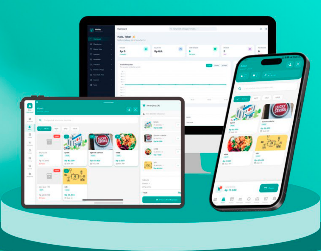 Topos POS - Dashboard, Tablet & Mobile App